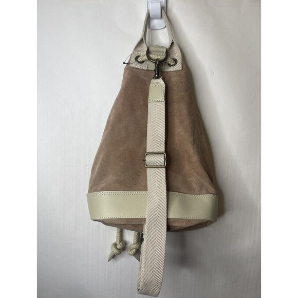 FREE PEOPLE Varsity Suede Slouchy Sling Bag - FADED PINK - Vintage Aesthetic main image 2